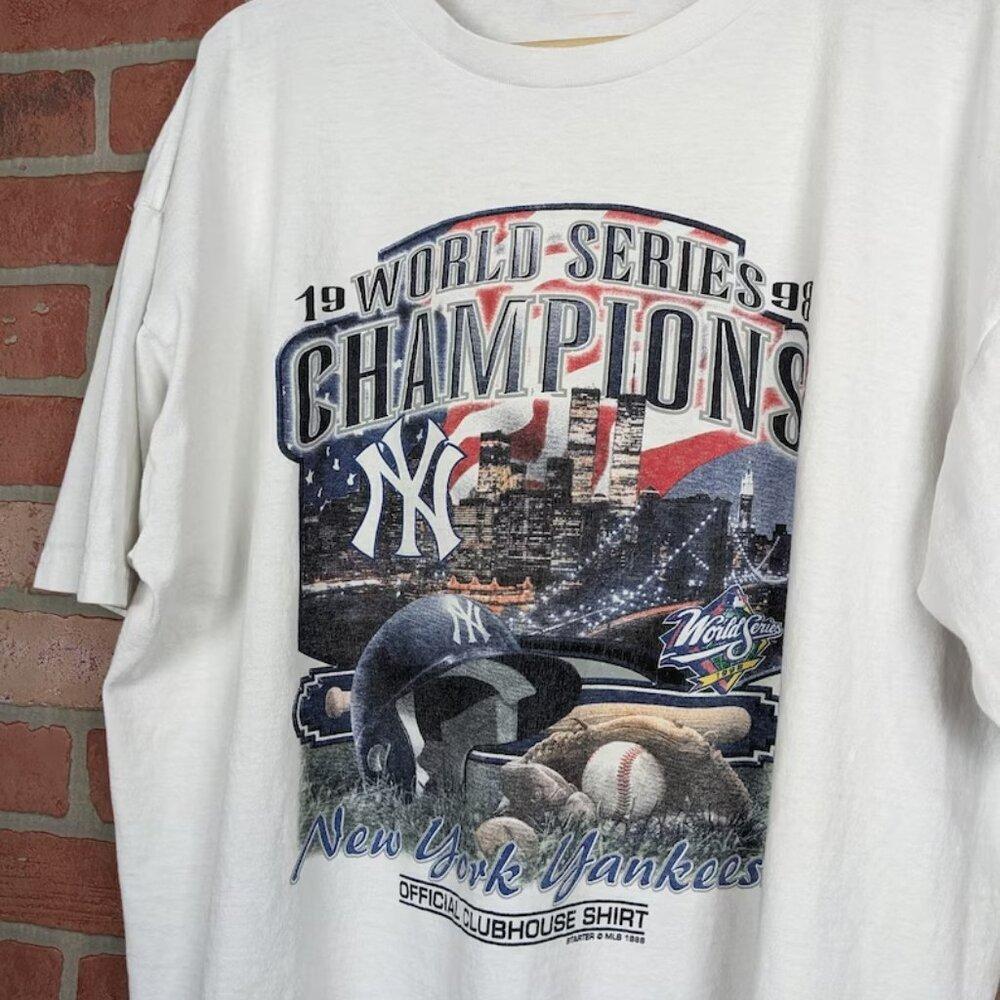 Retro 1998 Starter Mlb New York Yankees World Series Original Shirt
